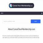 cancelyourmembership.com cancelyourmembership.com
