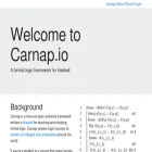 carnap.io