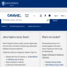 catalyst.library.jhu.edu catalyst.library.jhu.edu
