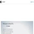 cclcricket.in cclcricket.in