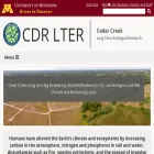 cedarcreek.umn.edu cedarcreek.umn.edu