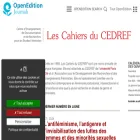 cedref.revues.org cedref.revues.org