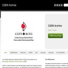 cgenarchive.org cgenarchive.org