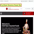 chefhansgourmetfoods.com