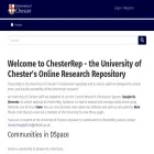 chesterrep.openrepository.com chesterrep.openrepository.com