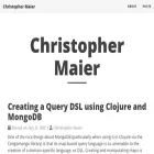 christophermaier.name christophermaier.name