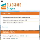 ci.gladstone.or.us ci.gladstone.or.us