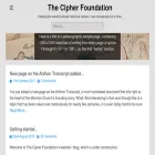 cipherfoundation.org cipherfoundation.org