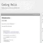 codingrelic.geekhold.com codingrelic.geekhold.com