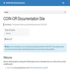 coin-or.github.io coin-or.github.io