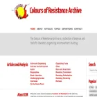 coloursofresistance.org coloursofresistance.org