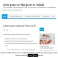 comoponerarroba.com