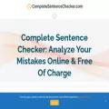 completesentencechecker.com completesentencechecker.com
