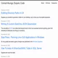 conradakunga.com conradakunga.com