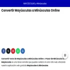 convertirmayusculasminusculas.com convertirmayusculasminusculas.com