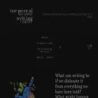 corporealwriting.com corporealwriting.com