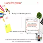 counselforcreators.com counselforcreators.com