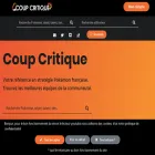 coupcritique.fr coupcritique.fr