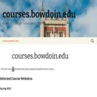 courses.bowdoin.edu courses.bowdoin.edu