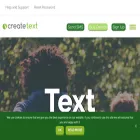 createtext.net createtext.net