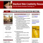credibility.stanford.edu credibility.stanford.edu