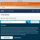 crimesciencejournal.biomedcentral.com crimesciencejournal.biomedcentral.com