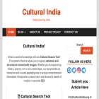 culturalindia.org.in culturalindia.org.in