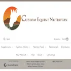 customequinenutrition.com customequinenutrition.com