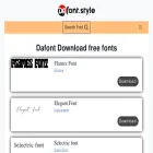 dafont.style dafont.style