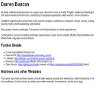 darrenduncan.net darrenduncan.net