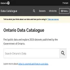 data.ontario.ca data.ontario.ca