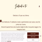 dedicatoate.it dedicatoate.it