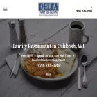 deltarestaurantoshkosh.com deltarestaurantoshkosh.com