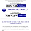 dentiste-de-garde.org