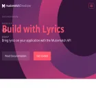 developer.musixmatch.com developer.musixmatch.com