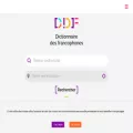 dictionnairedesfrancophones.org