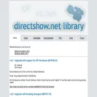 directshownet.sourceforge.net directshownet.sourceforge.net