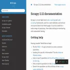 doc.scrapy.org doc.scrapy.org
