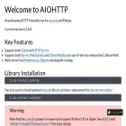 docs.aiohttp.org docs.aiohttp.org