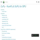 docs.cupy.dev docs.cupy.dev