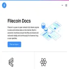 docs.filecoin.io