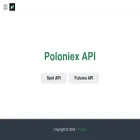 docs.poloniex.com docs.poloniex.com