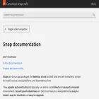 docs.snapcraft.io docs.snapcraft.io