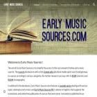 earlymusicsources.com earlymusicsources.com