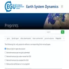 earth-syst-dynam-discuss.net