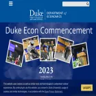 econ.duke.edu econ.duke.edu
