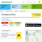 emergencyalert.saskatchewan.ca emergencyalert.saskatchewan.ca