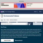 environmentalevidencejournal.biomedcentral.com environmentalevidencejournal.biomedcentral.com