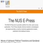 epress.nus.edu.sg epress.nus.edu.sg