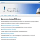 escience.aip.de escience.aip.de